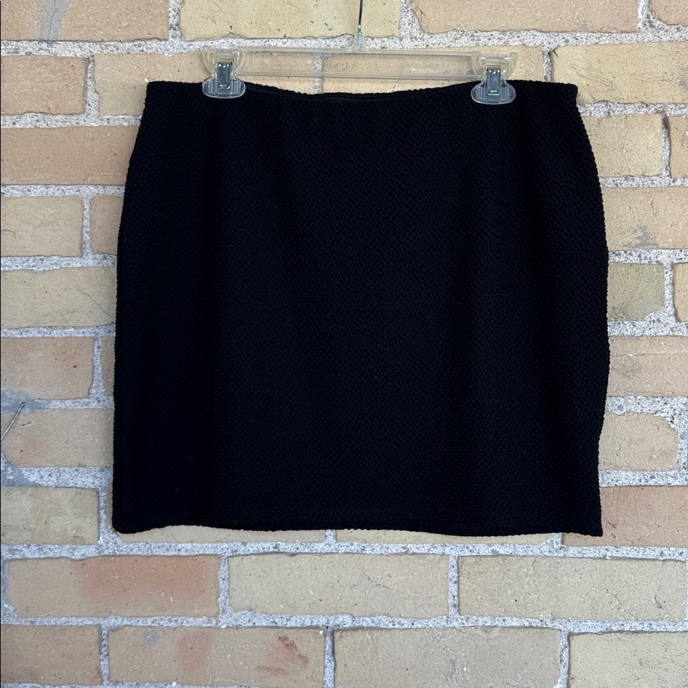 Bailey 44 Black Textured Pencil Skirt